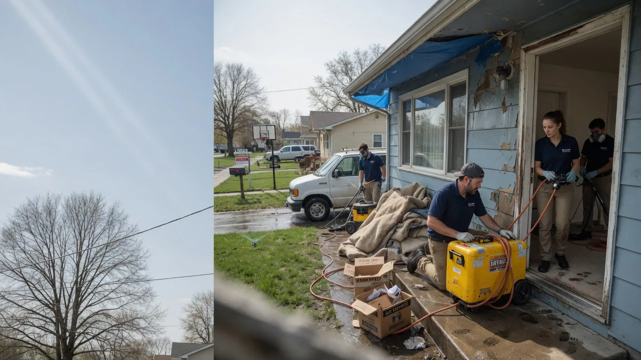 Basement Flood Cleanup in Saint Clair, MO near me